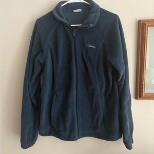 Blue Fleece Columbia Jacket